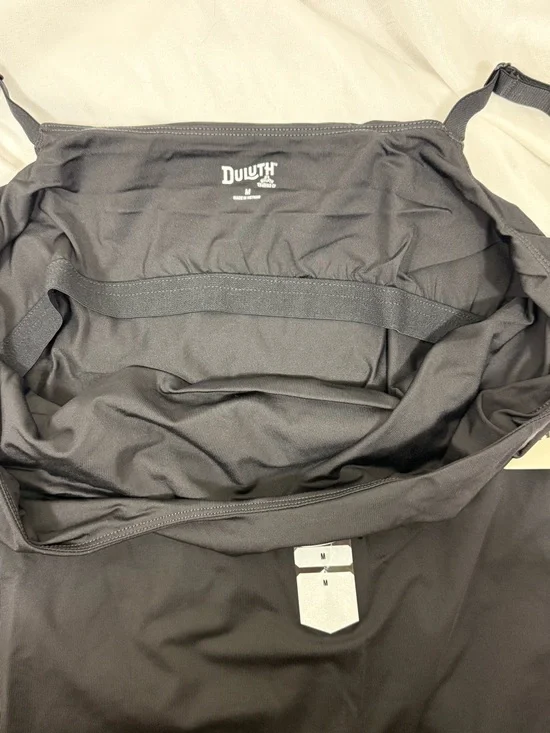 NWT Duluth Trading Co Black camisole Tank Top with built in bra Size large - Picture 9 of 9